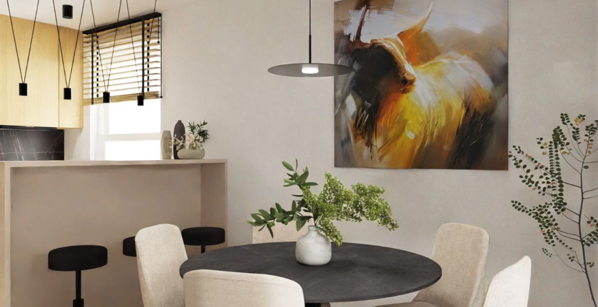 Mieszkanie pokazowe Duo Park.